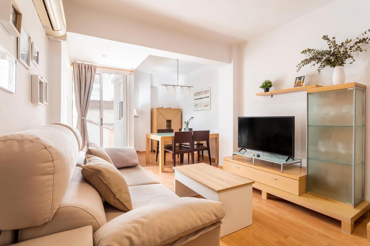 Апартаменти Precioso Piso Moderno: Terraza, A/C, Netflix, Wifi Валенсія Екстер'єр фото