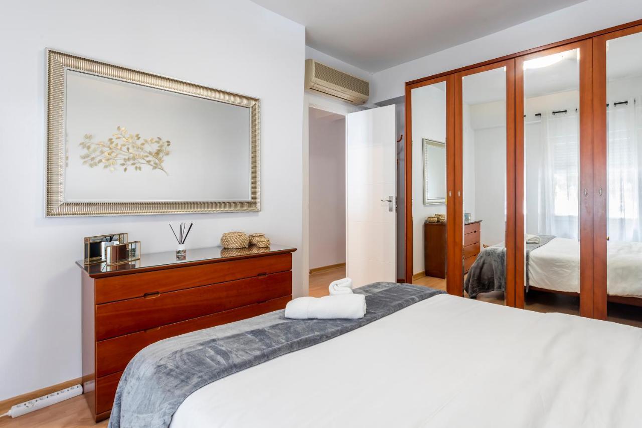 Апартаменти Precioso Piso Moderno: Terraza, A/C, Netflix, Wifi Валенсія Екстер'єр фото