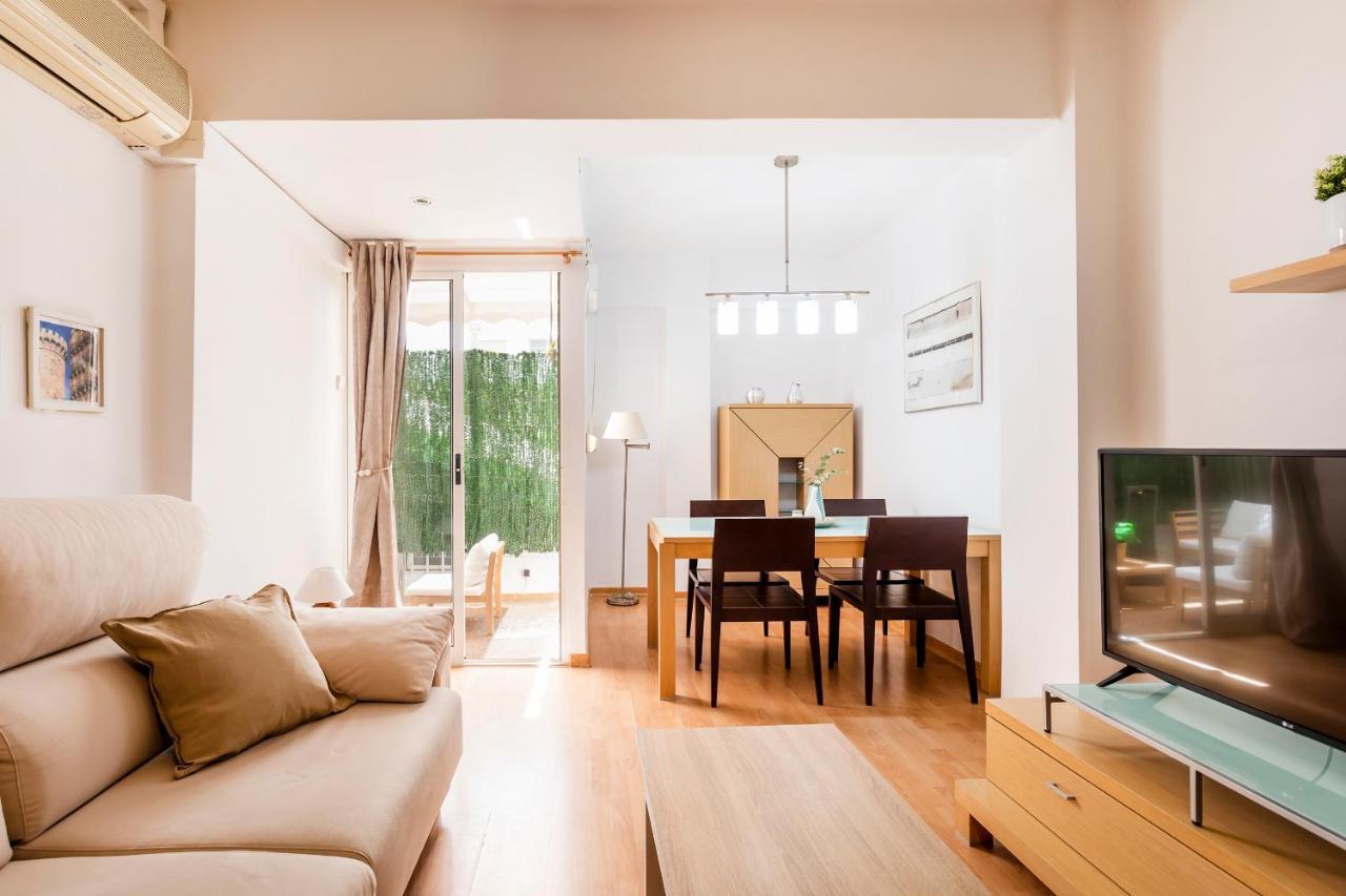 Апартаменти Precioso Piso Moderno: Terraza, A/C, Netflix, Wifi Валенсія Екстер'єр фото
